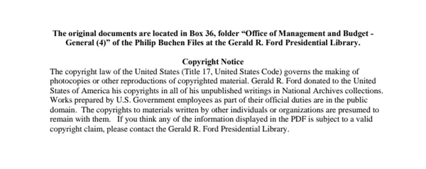 Office of Management and Budget - General (4)