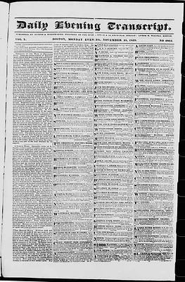 Daily Evening Transcript