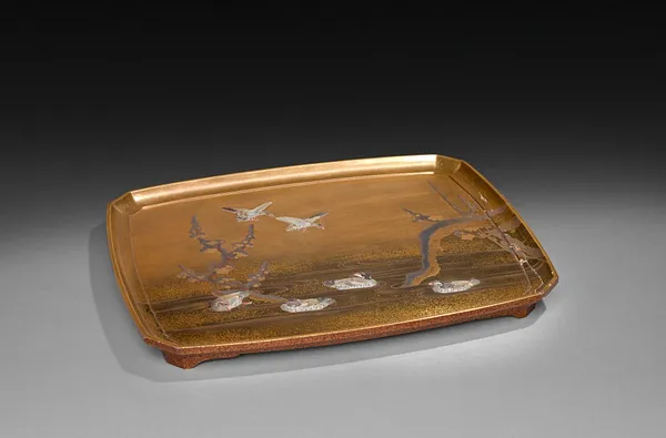 Box with Landscape (tray)