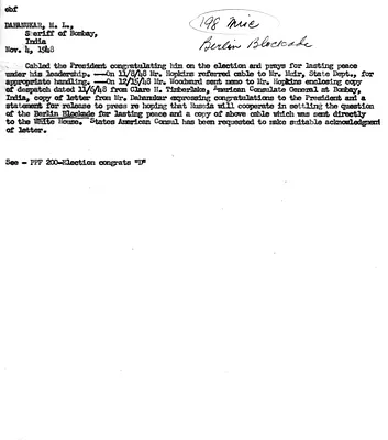 Cross Reference Memorandum