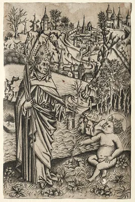 St. Augustine and the Child on the Seashore