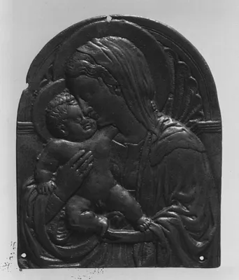 Virgin and Child in a Niche