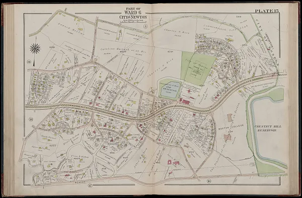 Atlas of the city of Newton, Massachusetts