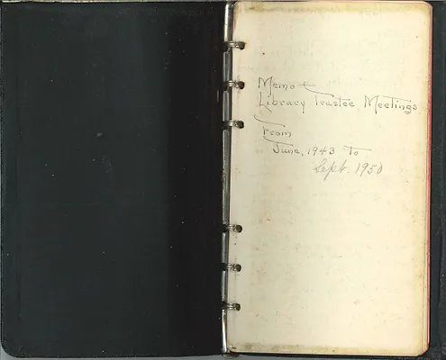 1940s Trustees Minutes