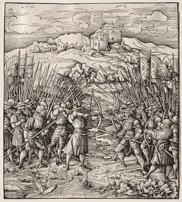 The Battle Against the Blue Company