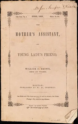 The mother's assistant, and young lady's friend