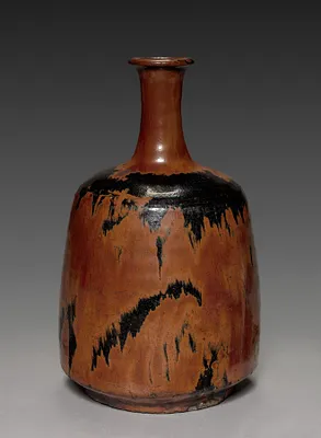 Bottle Vase: Seto Ware