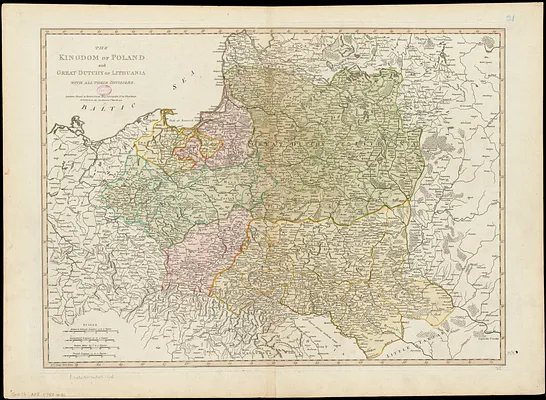 The kingdom of Poland and Great Dutchy of Lithuania with all their divisions