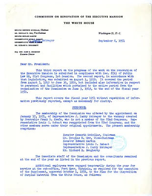 Memorandum from Douglas Orr to President Harry S. Truman