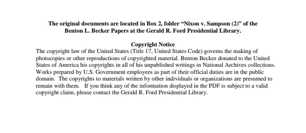 Nixon v. Sampson (2)