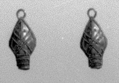 Six Bud-Shaped Pendants