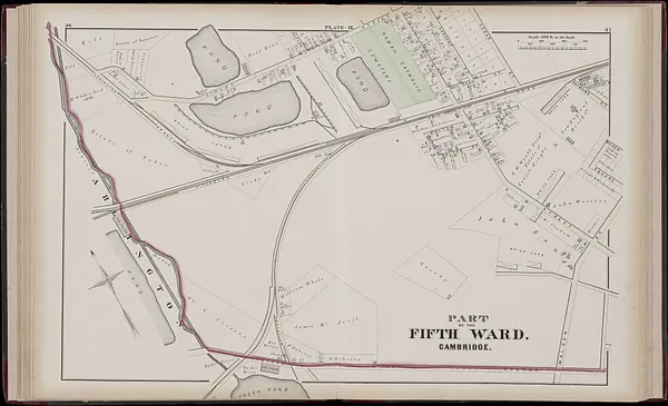 Atlas of the city of Cambridge, Middlesex Co., Massachusetts