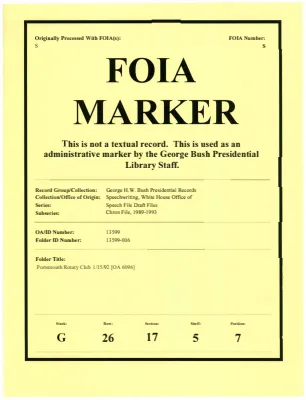 Portsmouth Rotary Club 1/15/92 [OA 6096]