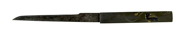 Kozuka with Goose and Moon