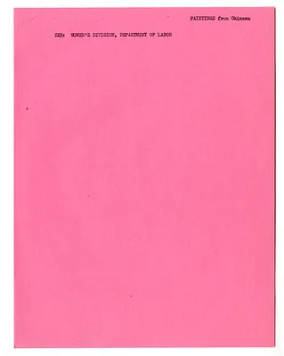 Cross Reference Memorandum