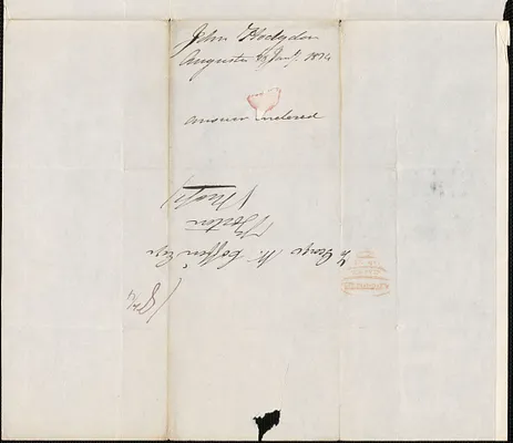 John Hodgdon to George Coffin, 28 January 1834