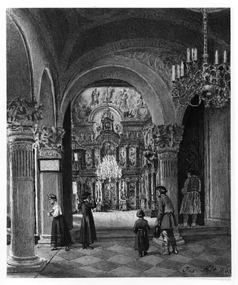 Interior of Greek Orthodox Church