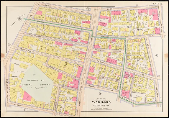 Atlas of the city of Boston, Charlestown