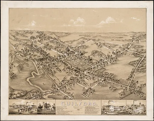 View of Guilford, Connecticut