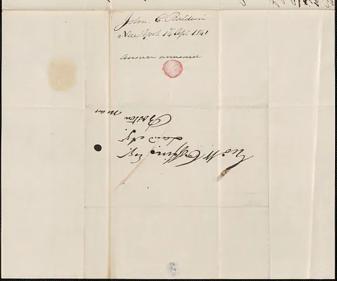 John C. Baldwin to George Coffin, 14 April 1841