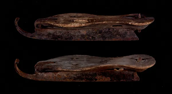 Early ice skates found in the Paterson homestead