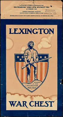 Window banner, Lexington War Chest