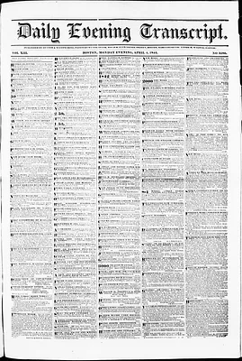 Daily Evening Transcript