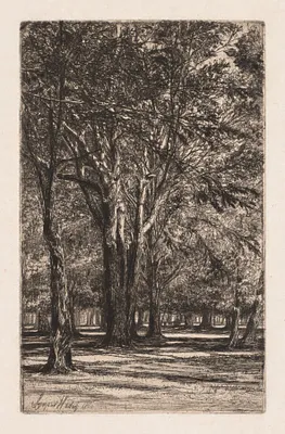 Kensington Gardens, No. 2 (The Larger Plate)