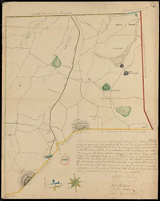 Plan of Ashby, surveyor's name not given, dated 1830