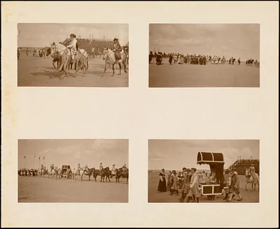 Plymouth Tercentenary Pagaent, 4 scenes including episode II, section 3, the French ambassador