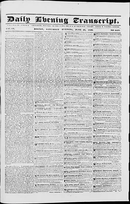 Daily Evening Transcript