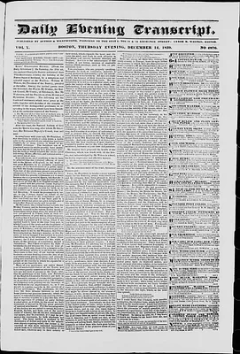 Daily Evening Transcript