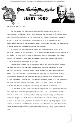 Ford Newsletter, Apr.-June 1955