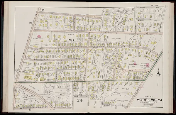Atlas of the city of Boston, Dorchester, Mass., vol. 5 : from actual surveys and official plans