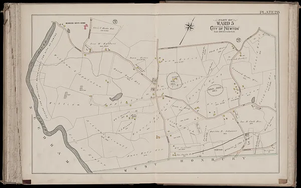 Atlas of the city of Newton, Massachusetts