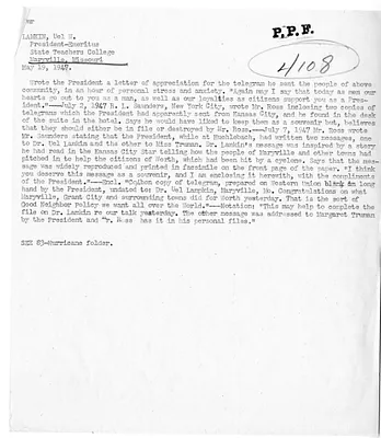 Cross Reference Memorandum