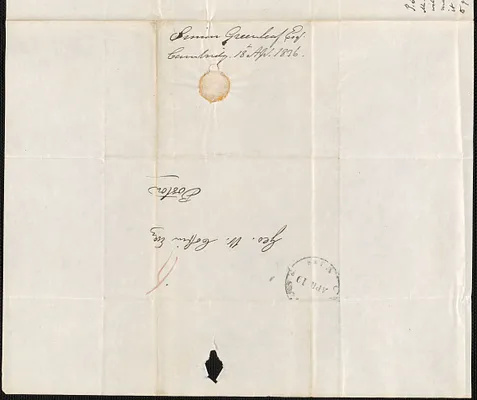 Simon Greenleaf to George W. Coffin, 18 April 1836