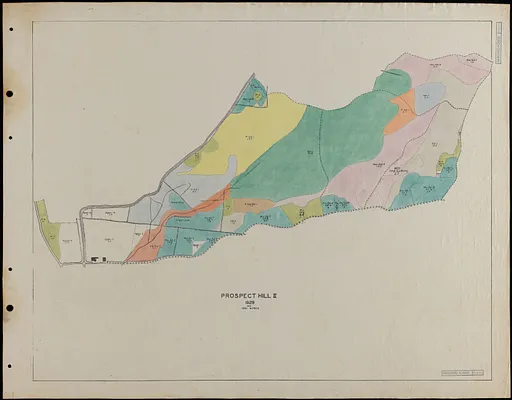 Prospect Hill II 1929 Stand Map