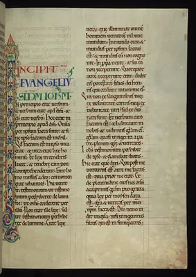 Initial ""I"" (In principio)