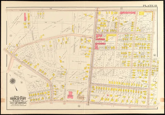 Atlas of the city of Boston, wards 25 & 26, Brighton
