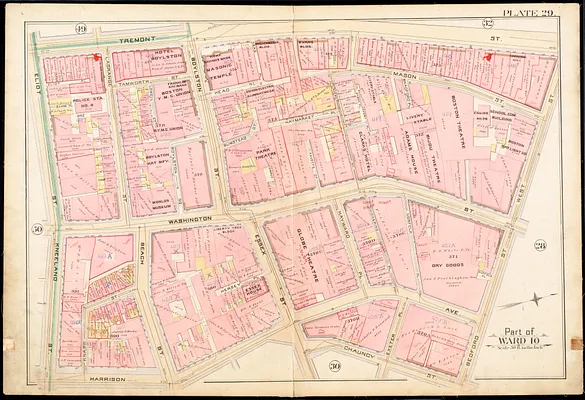 Atlas of the city of Boston : city proper
