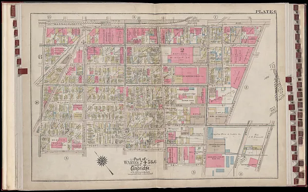 Atlas of the city of Cambridge, Massachusetts