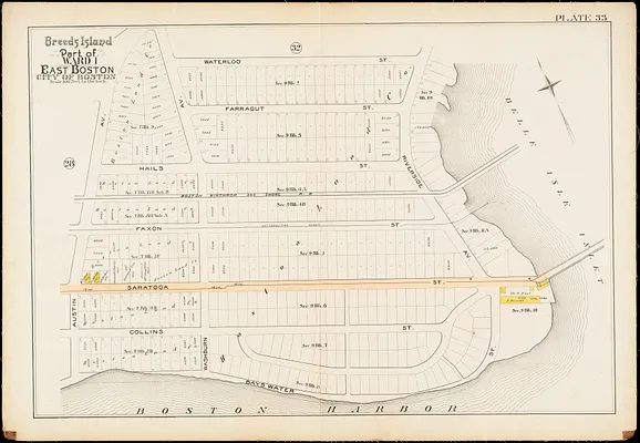 Atlas of the city of Boston : East Boston, Mass.