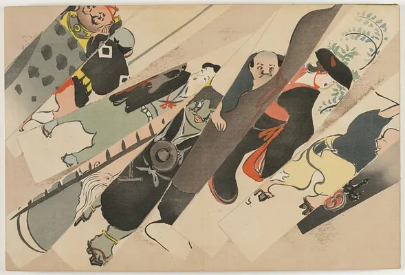 Flowers of a Hundred Worlds (Momoyogusa): Otsu-e (Otsu-e)
