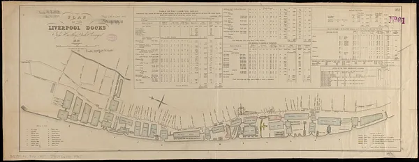 Plan of the Liverpool Docks