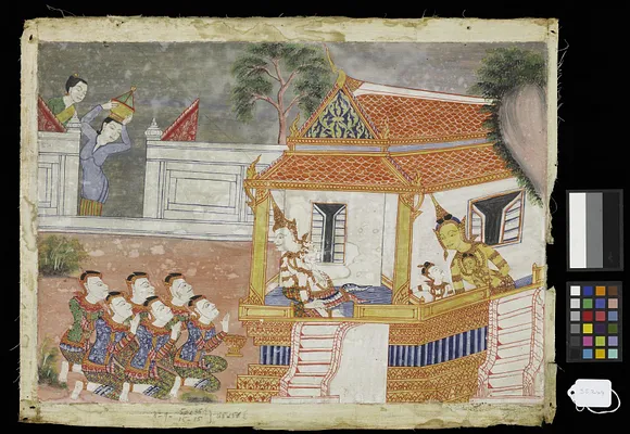 Vessantara Jataka, Chapter 4 (The Forest Edge)