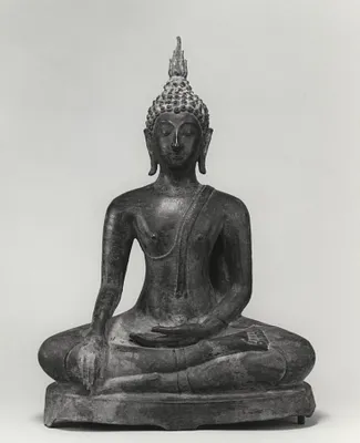 Seated Buddha in ""Maravijaya""