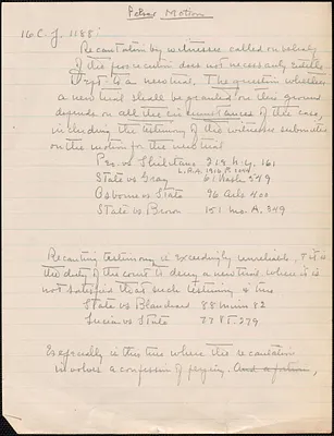 Notes about "Pelser Motion"