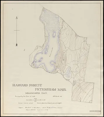 Topographic map of Meadow-water Tract (TS I-VII)