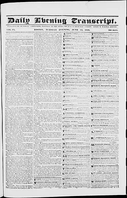 Daily Evening Transcript